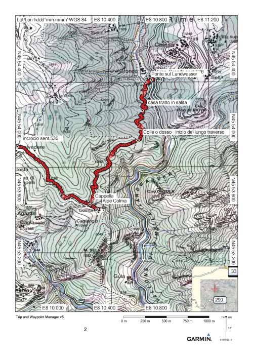 mappa cartinaGrondo di Rimella - Alpe Colma - Belvedere di Fobello 